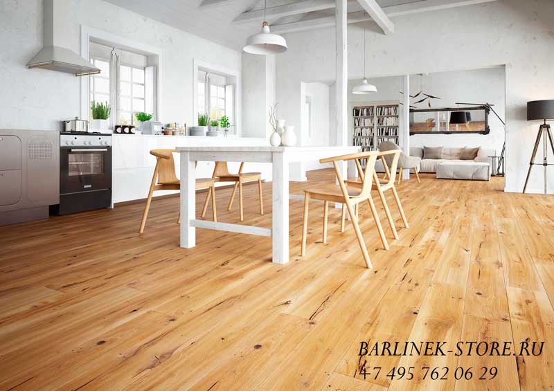 Паркетная доска Barlinek дуб Calvados Grande