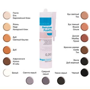 Клей-герметик AquaSeal Pafudima FlexFill Color